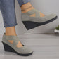 ✨50% OFF🔥Women’s Comfort Wedge Flats – Easy Slip-On, Round Toe & Soft Sole👞