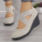 ✨50% OFF🔥Women’s Comfort Wedge Flats – Easy Slip-On, Round Toe & Soft Sole👞
