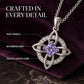 ✨50% OFF✨ Celtic Witch Knot Pendant Necklace – Elegant Symbolic Jewellery for Everyday Wear