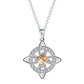 ✨50% OFF✨ Celtic Witch Knot Pendant Necklace – Elegant Symbolic Jewellery for Everyday Wear