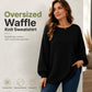 🔥 50% OFF 🍂 Women’s Loose Batwing Knit Sweater – Half Turtleneck, Soft Viscose & Relaxed Fit