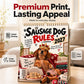 🔥50% OFF🐾 2027 Dachshund Wall Calendar – 12 Months of Sausage Dog Fun
