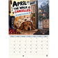 🔥50% OFF🐾 2027 Dachshund Wall Calendar – 12 Months of Sausage Dog Fun