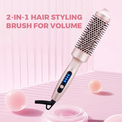 ✨50% OFF✨ 2-in-1 Volumizing Hair Styling Brush – Lift, Smooth & Style💕