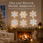 🔥LAST DAY SALE ONLY￡5.99!💞50K+ SOLD!❄️Glowing Snowflake Night Light Wall Stickers