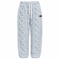 Women's Casual Warm Flannel Lined Lounge Pants