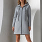 Women's Thickened Mid-Length Hooded Jacket