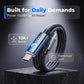 ⚡ 50% OFF | 100W USB-C Fast Charging Cable – Smart Chip & Braided Design