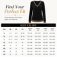 🔥 50% OFF – Women’s V-Neck Leopard Trim Knit Top – Soft Long Sleeve Sweater