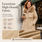🧥 More Coverage, Easy Comfort | Women's Mid-Length Warm Jacket⚡