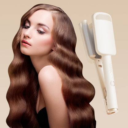 📢📢50% OFF !! ⏰🔥 32mm Wavy Hair Curler – Deep U-Barrel & 4 Heat Settings