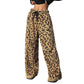 🔥 50% OFF | Women's Plush Plaid Wide-Leg Lounge Pants – Ultra-Soft & Cozy