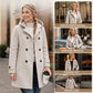 🔥 50% OFF | Women's Double-Breasted Hooded Pea Coat – Classic Winter Essential