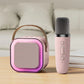 Mini Karaoke Machine for Kids with Wireless Microphones