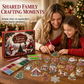 🎄 35% OFF | 24-Day Christmas Diamond Art Ornament Kit – DIY Advent Countdown