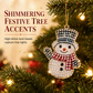 🎄 35% OFF | 24-Day Christmas Diamond Art Ornament Kit – DIY Advent Countdown