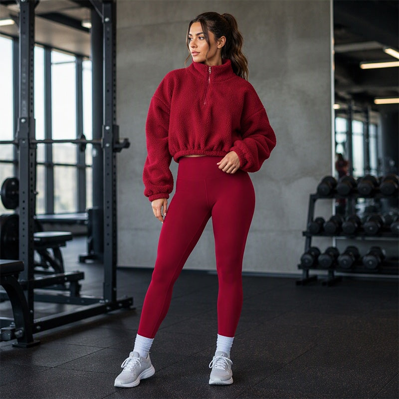 Athleisure styling with trainers
