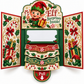 🥳2026 HOT SALE 50% OFF💞50K+ SOLD!🎄🎁 Christmas Pull-Tab 3D Greeting Card – Interactive Sliding Design