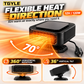🚗 WINTER DEAL 50% OFF! 🔥 No More Icy Mornings – Portable 12V Car Heater & Windscreen Defroster!