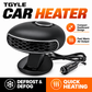 🚗 WINTER DEAL 50% OFF! 🔥 No More Icy Mornings – Portable 12V Car Heater & Windscreen Defroster!