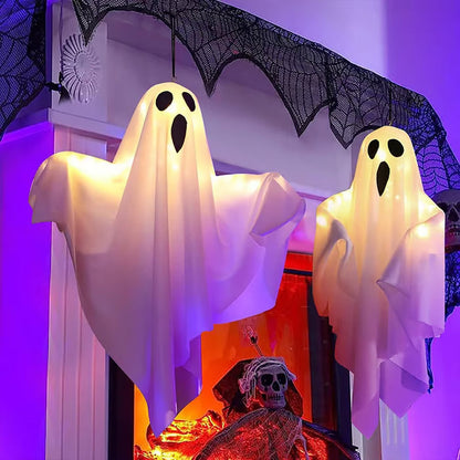 👻 50% OFF | Light-Up Hanging Ghost – 3 Lighting Modes & Halloween Party Decor