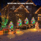🔥 50% OFF – Solar Cypress Tree Garden Lights with Glowing Star – 2 Lighting Modes