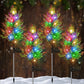 🔥 50% OFF – Solar Cypress Tree Garden Lights with Glowing Star – 2 Lighting Modes