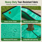 🍂 50% OFF – Garden Leaf Collection Mat with Centre Hole – Fold-Up Edges for Easy Pruning Clean-Up