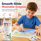 🎨 50% OFF – Washable Crayons & Oil Pastels for Kids | Smooth, Bright & Easy-Clean Colouring Set
