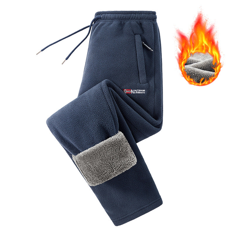 Unisex Thermal Fleece-Lined Trousers original product image