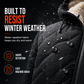 🌸 50% OFF ❄️🧥 Men's Winter Hooded Padded Jacket and Pants Set ✨ warm padded filling, hooded coat + trousers, 2-piece winter outfit set