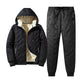 🌸 50% OFF ❄️🧥 Men's Winter Hooded Padded Jacket and Pants Set ✨ warm padded filling, hooded coat + trousers, 2-piece winter outfit set