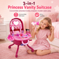 🎀 50% OFF – Kids' Pretend Makeup Vanity Suitcase | Portable Dress-Up Beauty Play Set