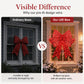 🎄 50% OFF 🎀 Weatherproof LED Christmas Bow | Large Light-Up Red Bow for Festive Home Decor✨