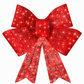 🎄 50% OFF 🎀 Weatherproof LED Christmas Bow | Large Light-Up Red Bow for Festive Home Decor✨