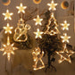 ⏳LAST DAY SALE ONLY ￡7.99!!🎄❄️ DIY Christmas Snowflake Suction Cup LED Lights ✨ | Battery Operated, Warm & Multi-Colour, Window Suction Lights, Christmas Home & Party Decor