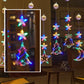 ⏳LAST DAY SALE ONLY ￡7.99!!🎄❄️ DIY Christmas Snowflake Suction Cup LED Lights ✨ | Battery Operated, Warm & Multi-Colour, Window Suction Lights, Christmas Home & Party Decor