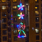 ⏳LAST DAY SALE ONLY ￡7.99!!🎄❄️ DIY Christmas Snowflake Suction Cup LED Lights ✨ | Battery Operated, Warm & Multi-Colour, Window Suction Lights, Christmas Home & Party Decor