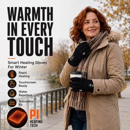 🧤 50% OFF – Smart Heated Gloves with Convertible Fingertips | Rechargeable Winter Hand Warmers