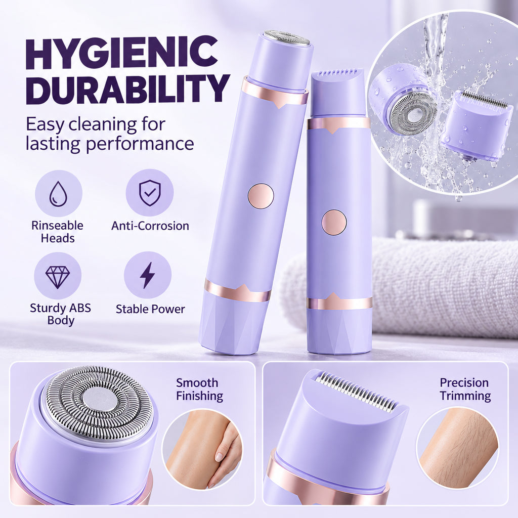 Portable Dual-Head Electric Body & Bikini Trimmer original product image