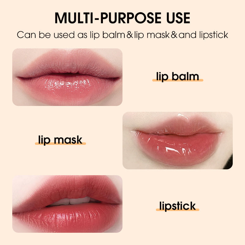 Multi purpose lip balm lipstick and lip mask