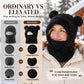 🧸 50% OFF ❄️ Women's 3-in-1 Teddy Fleece Winter Hood – Hat, Scarf & Face Cover in One