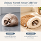 🐾 CHRISTMAS GIFT SALE 50% OFF! ❤️ The Cosy Little Hideaway – Warm Plush Pet Sleeping Bag for Cats & Dogs!