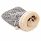 🐾 CHRISTMAS GIFT SALE 50% OFF! ❤️ The Cosy Little Hideaway – Warm Plush Pet Sleeping Bag for Cats & Dogs!